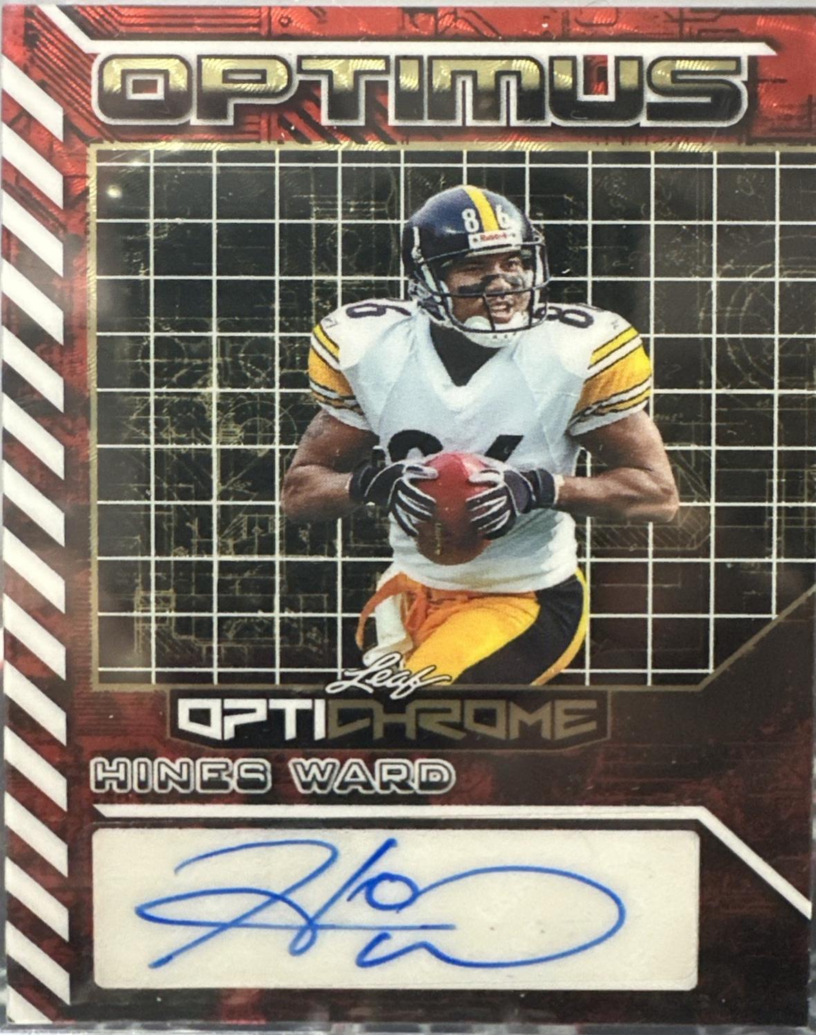 Hines Ward [Red Flood] #OA-HW1