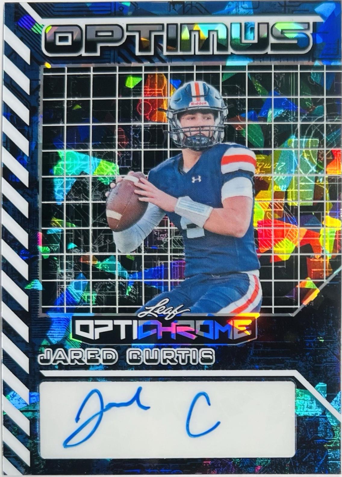 Jared Curtis [Crystal Blue] #OA-JC1