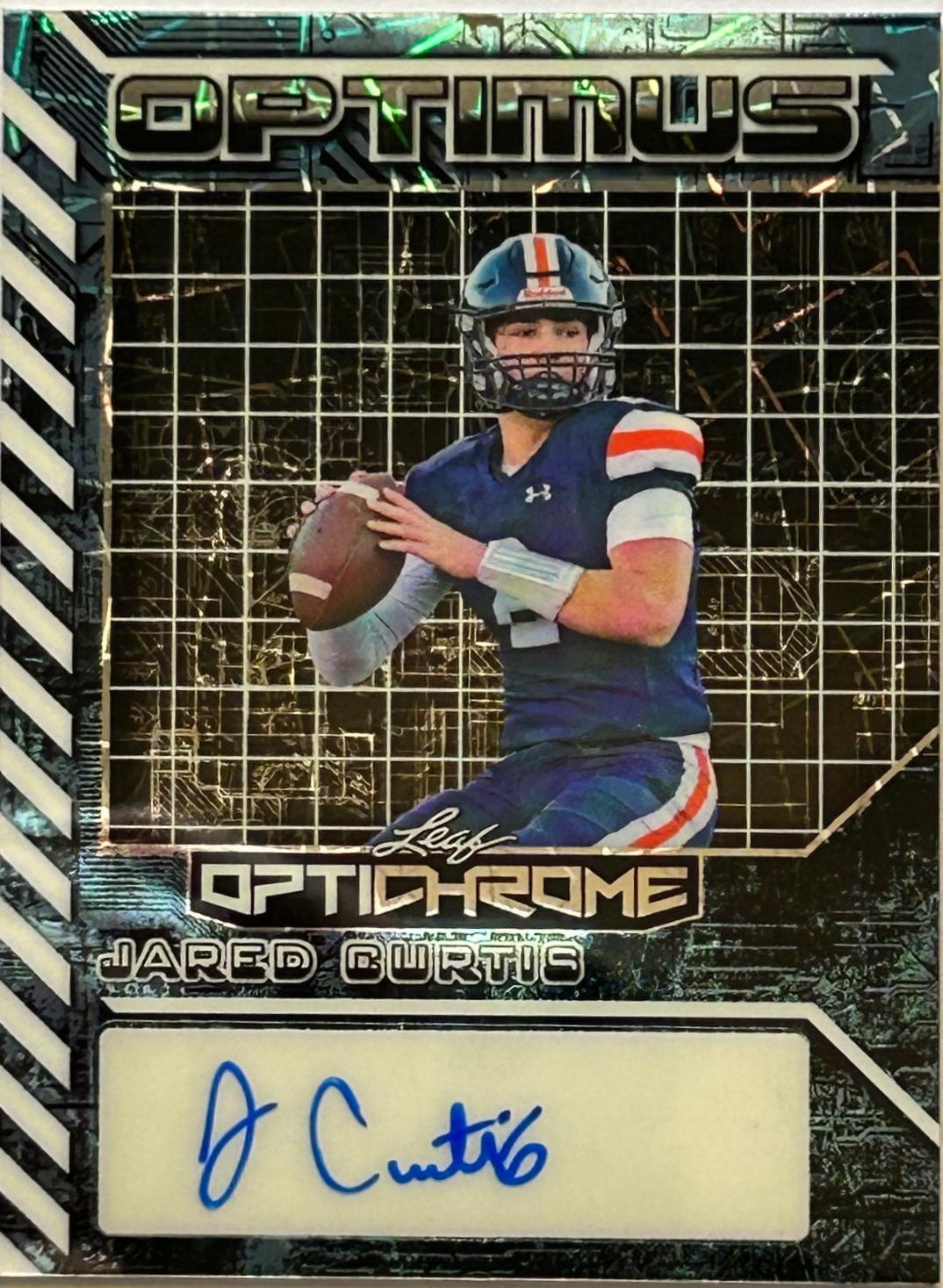 Jared Curtis [Prismatic Green] #OA-JC1