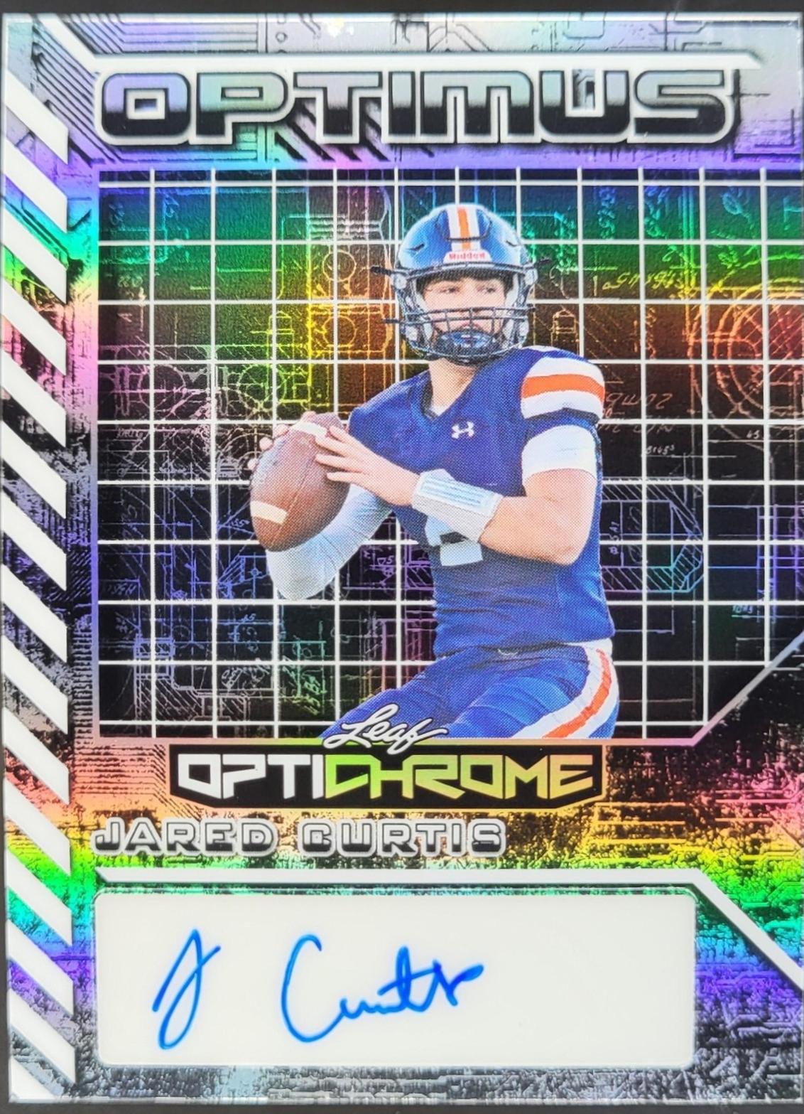 Jared Curtis [Prismatic Silver] #OA-JC1