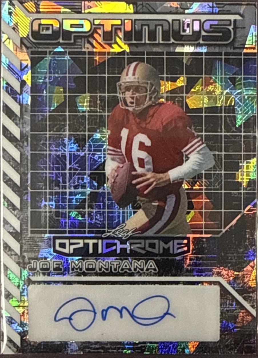 Joe Montana [Crystal Silver] #OA-JM1