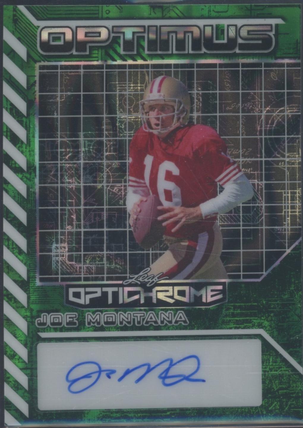 Joe Montana [Lava Green] #OA-JM1