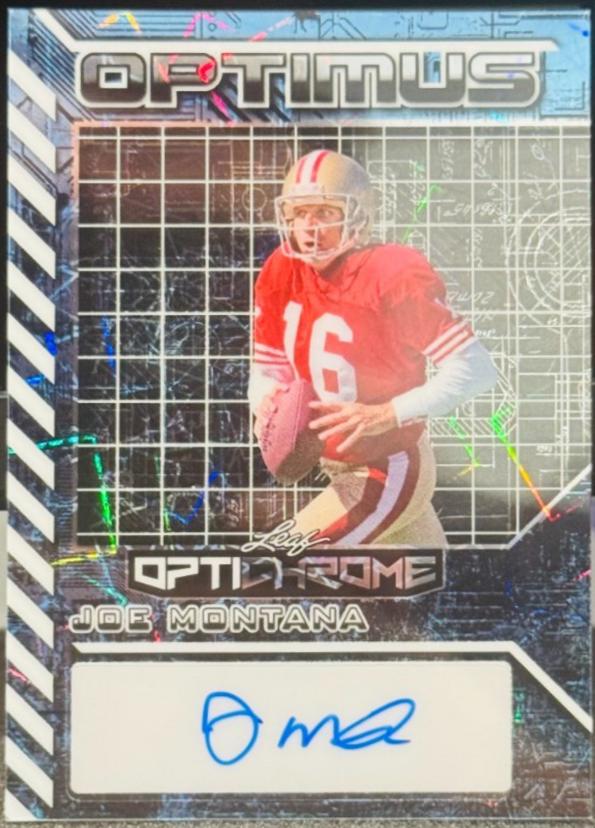 Joe Montana [Lazer Blue] #OA-JM1
