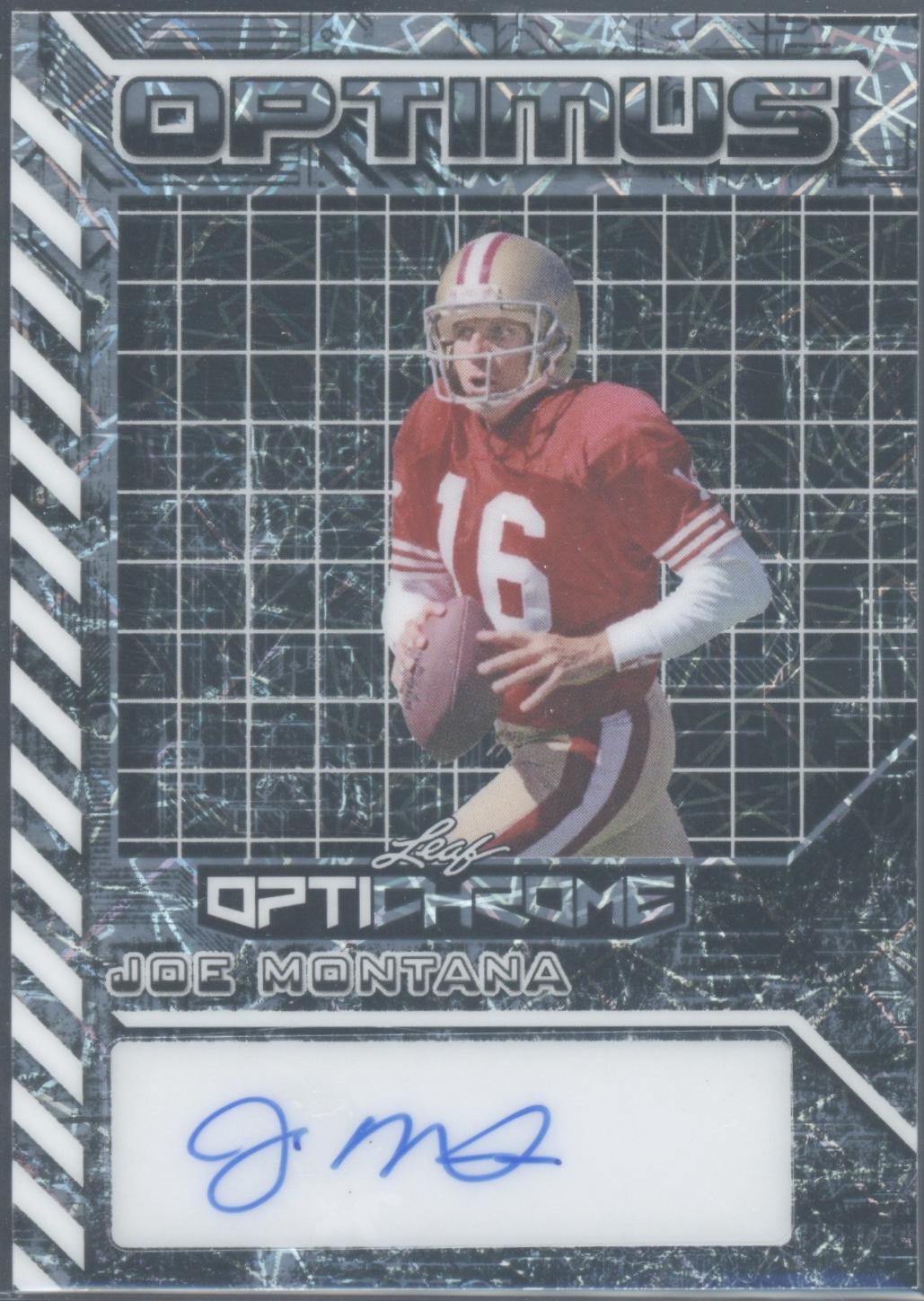 Joe Montana [Lazer Silver] #OA-JM1