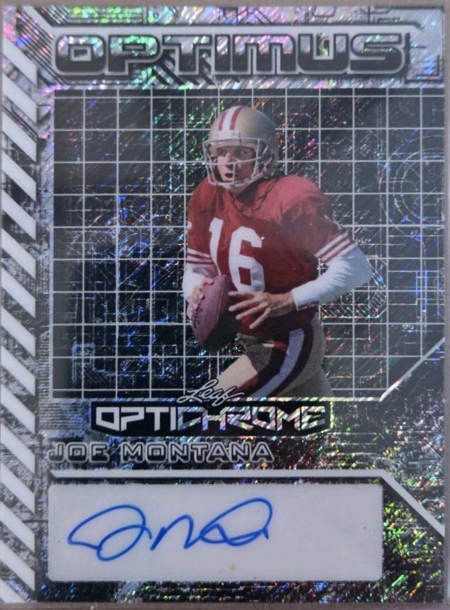 Joe Montana [Shimmer Silver] #OA-JM1