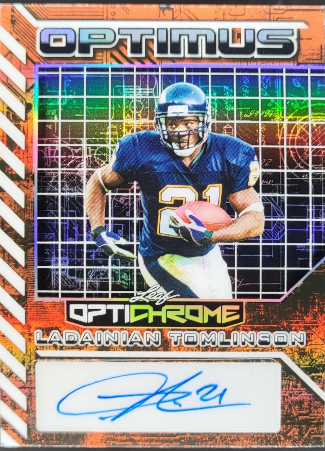 LaDainian Tomlinson [Prismatic Orange] #OA-LT2