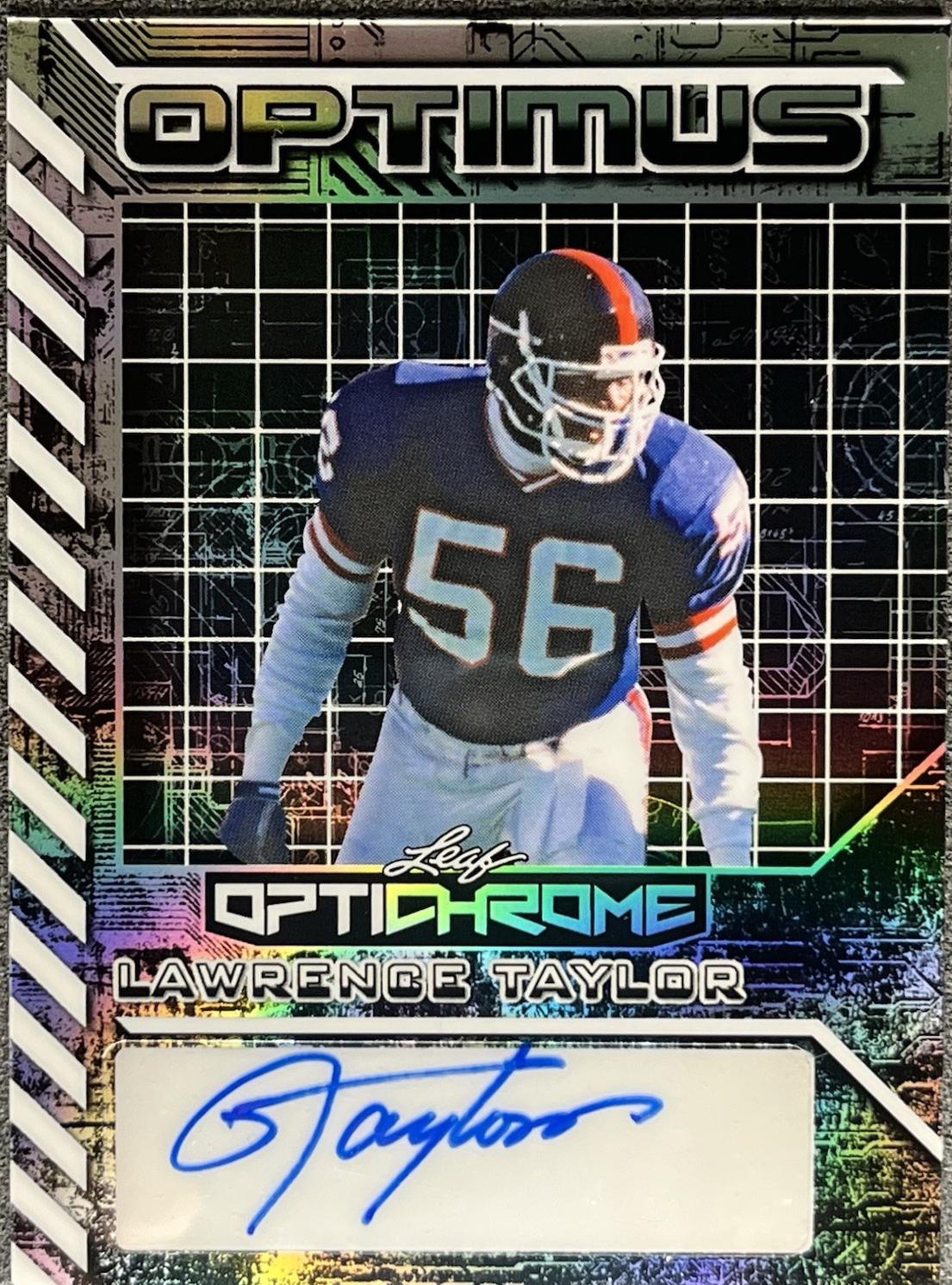 Lawrence Taylor [Prismatic Silver] #OA-LT1