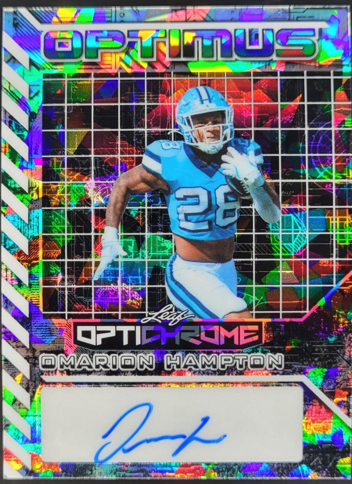 Omarion Hampton [Crystal Silver] #OA-OH1