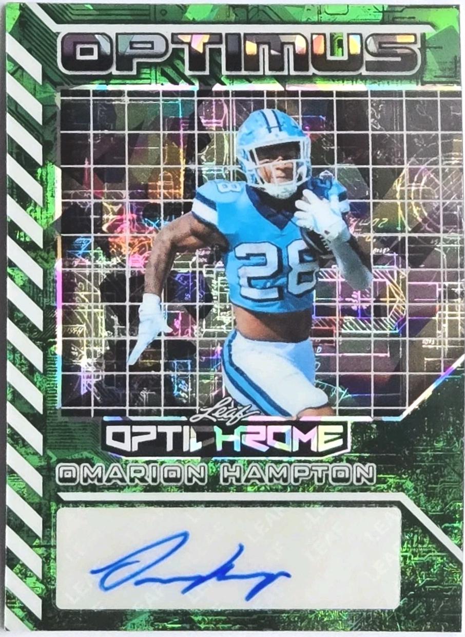 Omarion Hampton [Prismatic Green] #OA-OH1