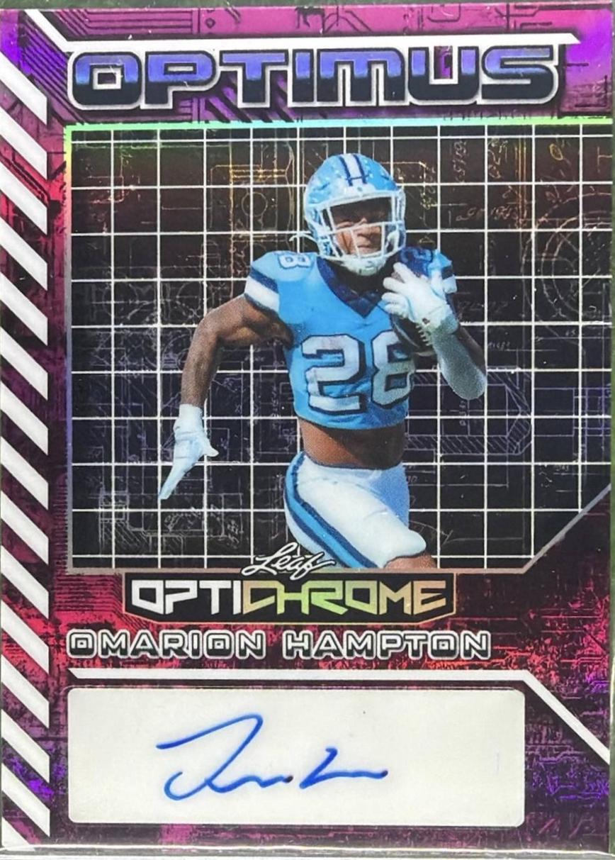 Omarion Hampton [Prismatic Pink] #OA-OH1