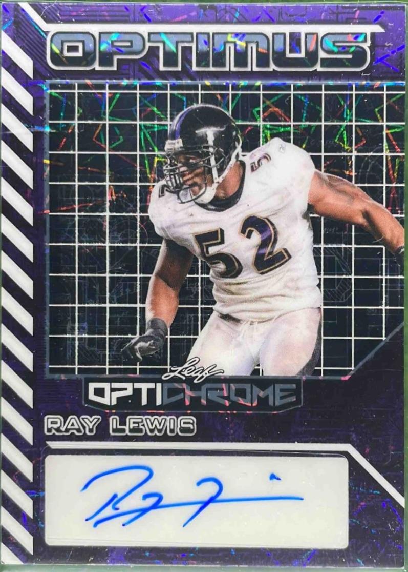 Ray Lewis [Lazer Purple] #OA-RL1