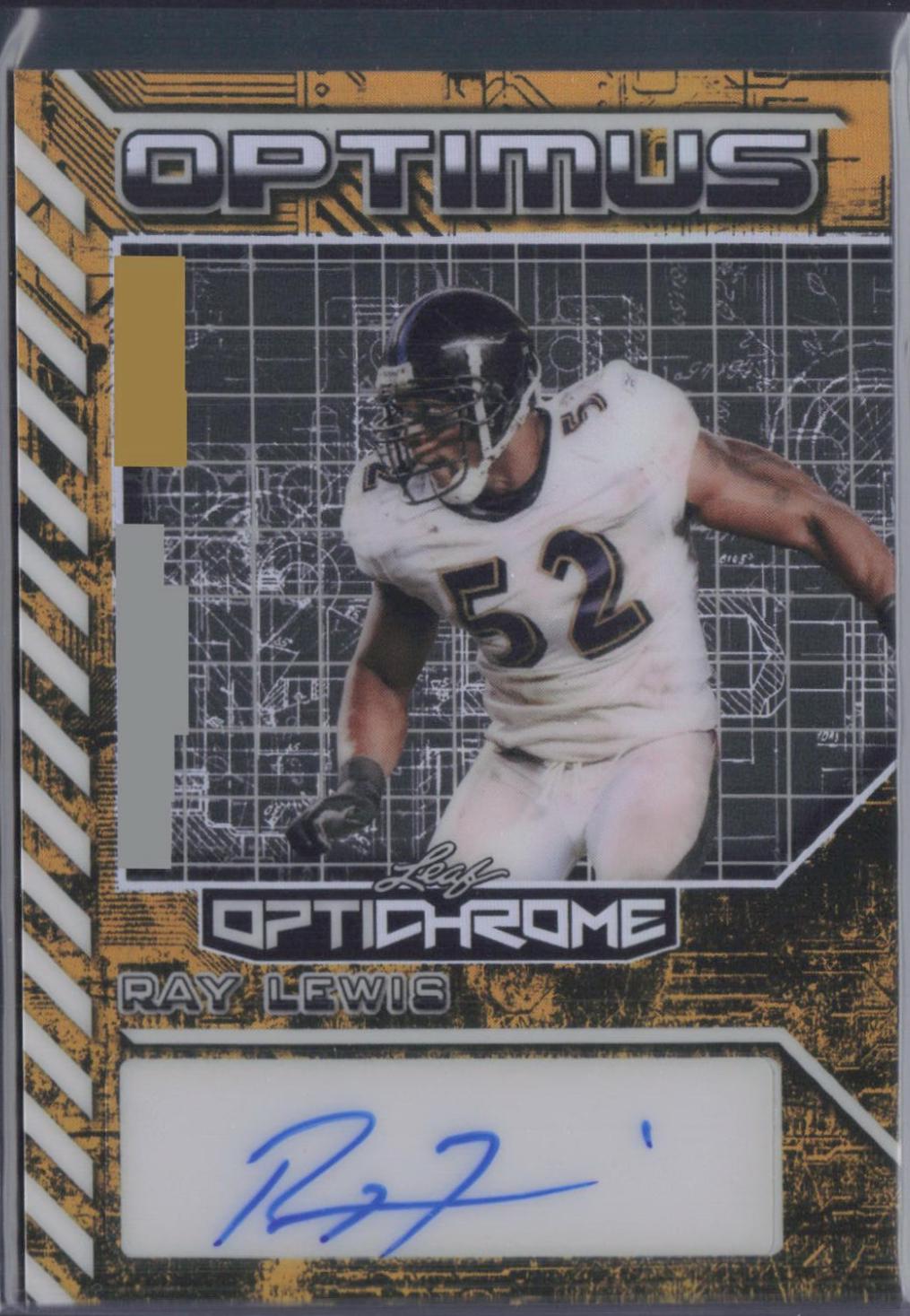 Ray Lewis [Prismatic Gold] #OA-RL1