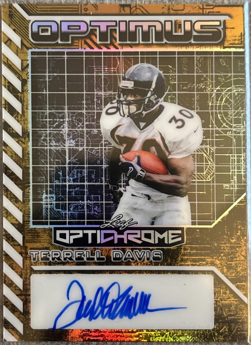 Terrell Davis [Lava Gold] #OA-TD1