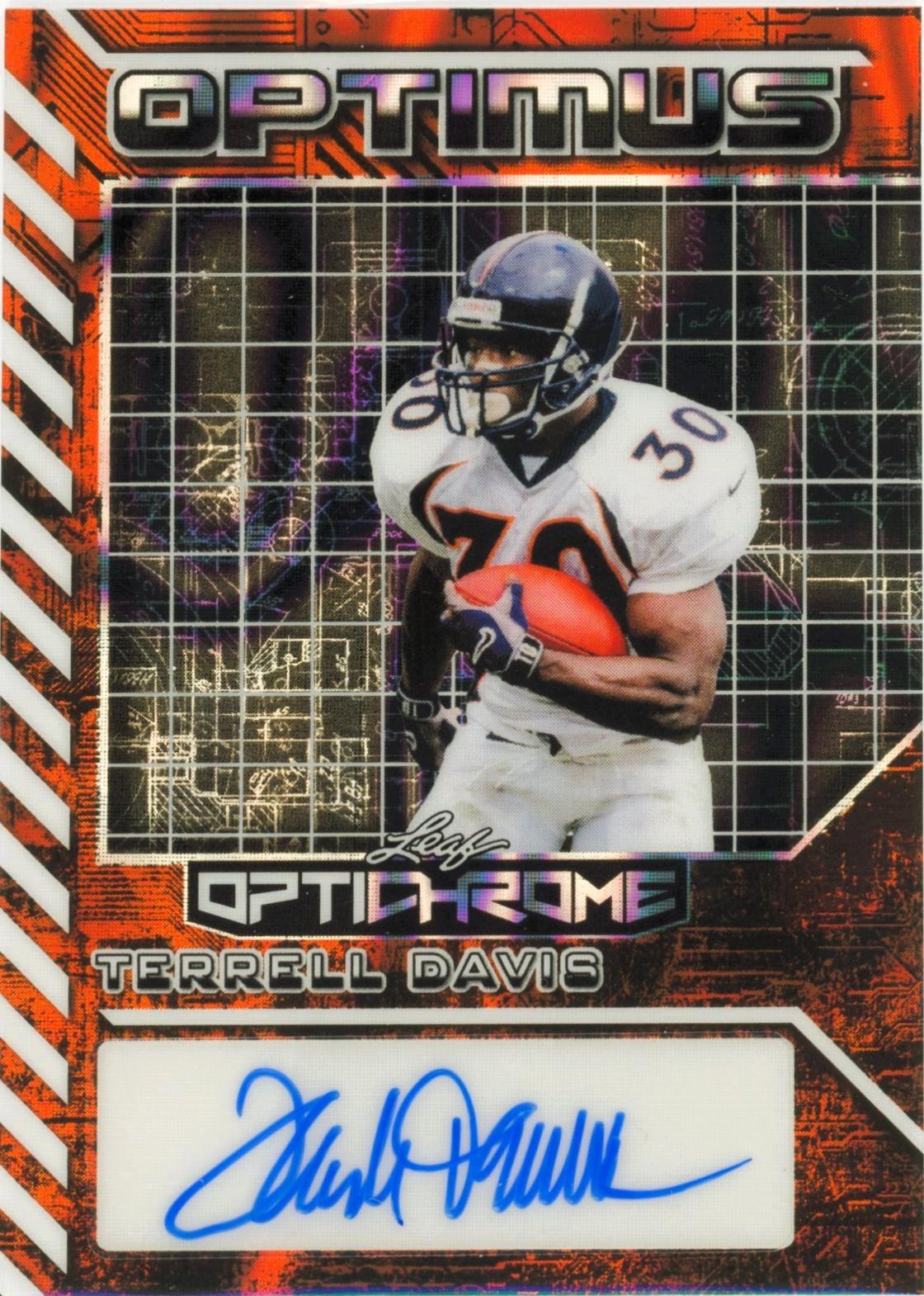 Terrell Davis [Lava Orange] #OA-TD1