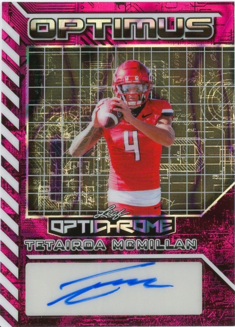 Tetairoa McMillan [Lava Pink] #OA-TMM