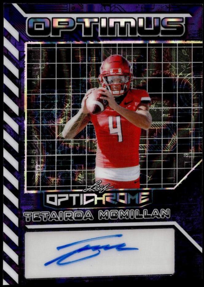 Tetairoa McMillan [Lava Purple] #OA-TMM
