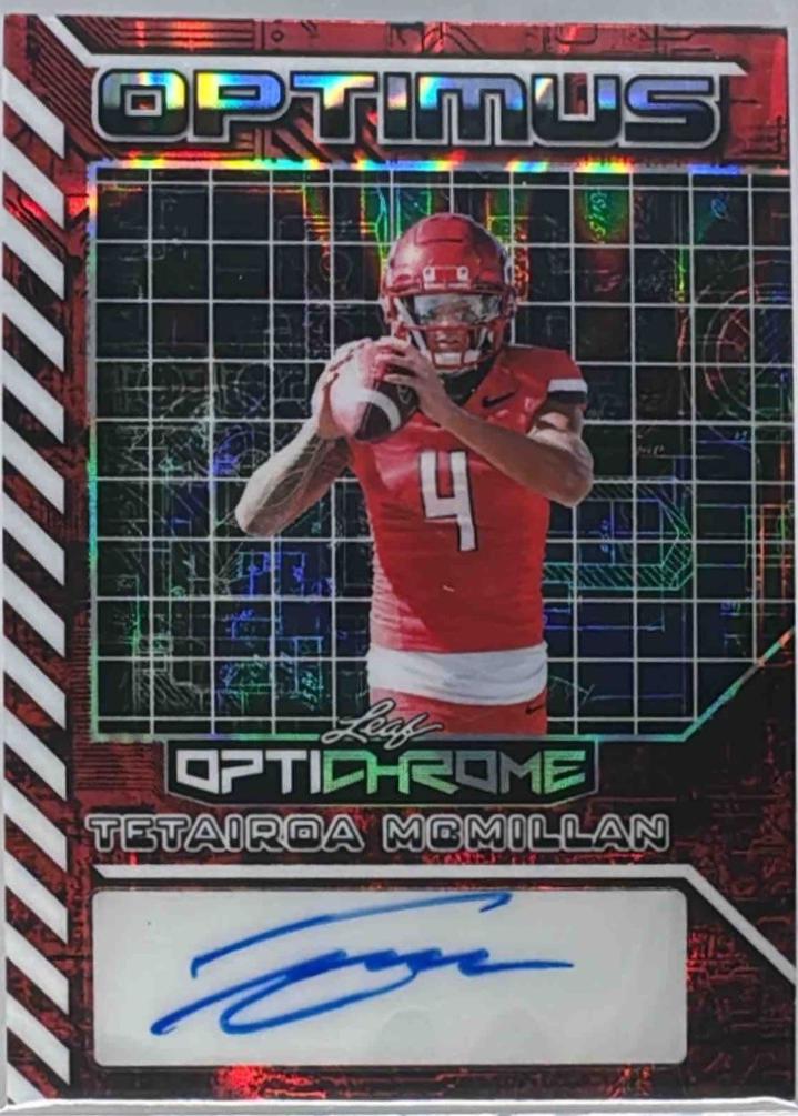 Tetairoa McMillan [Lava Red] #OA-TMM