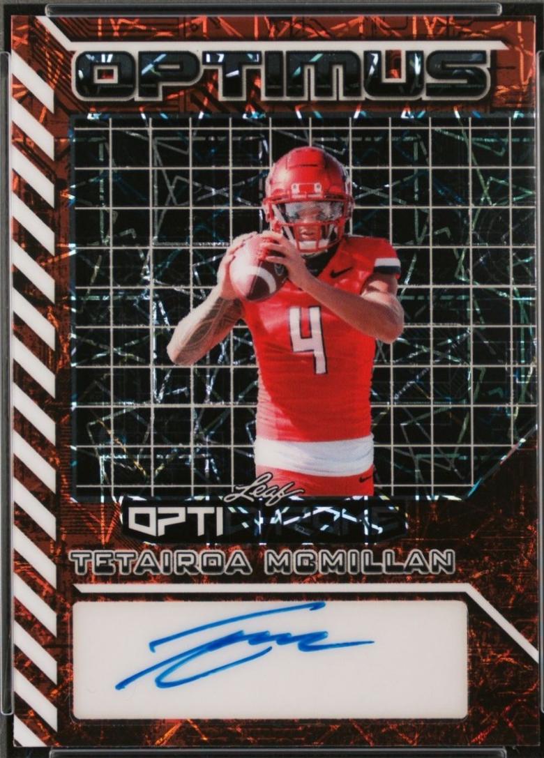 Tetairoa McMillan [Lazer Orange] #OA-TMM