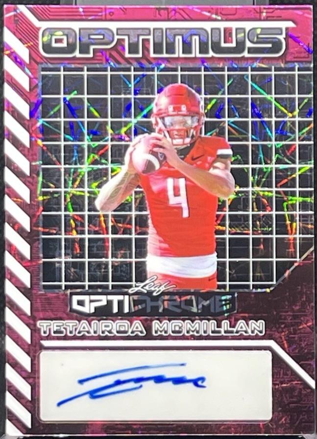 Tetairoa McMillan [Lazer Pink] #OA-TMM