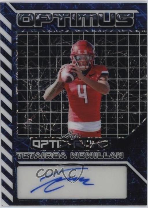 Tetairoa McMillan [Shimmer Blue] #OA-TMM