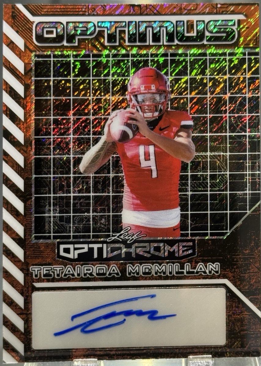 Tetairoa McMillan [Shimmer Orange] #OA-TMM