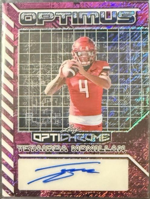 Tetairoa McMillan [Shimmer Pink] #OA-TMM