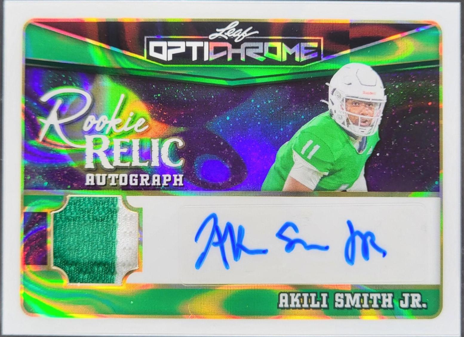 Akili Smith Jr. [Lava Green] #RA-ASJ