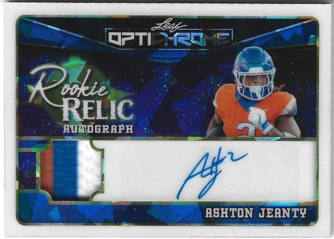 Ashton Jeanty [Crystal Blue] #RA-AJ1