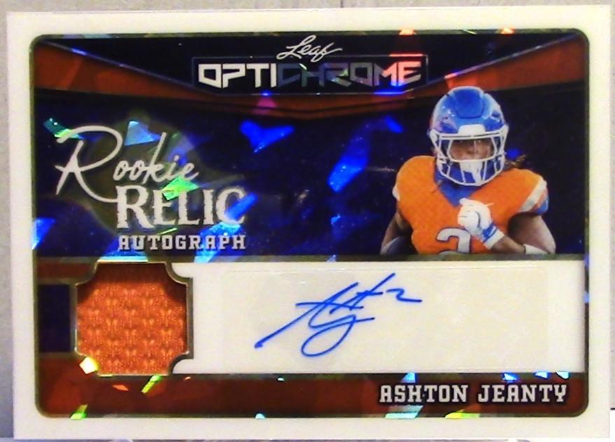 Ashton Jeanty [Crystal Silver] #RA-AJ1