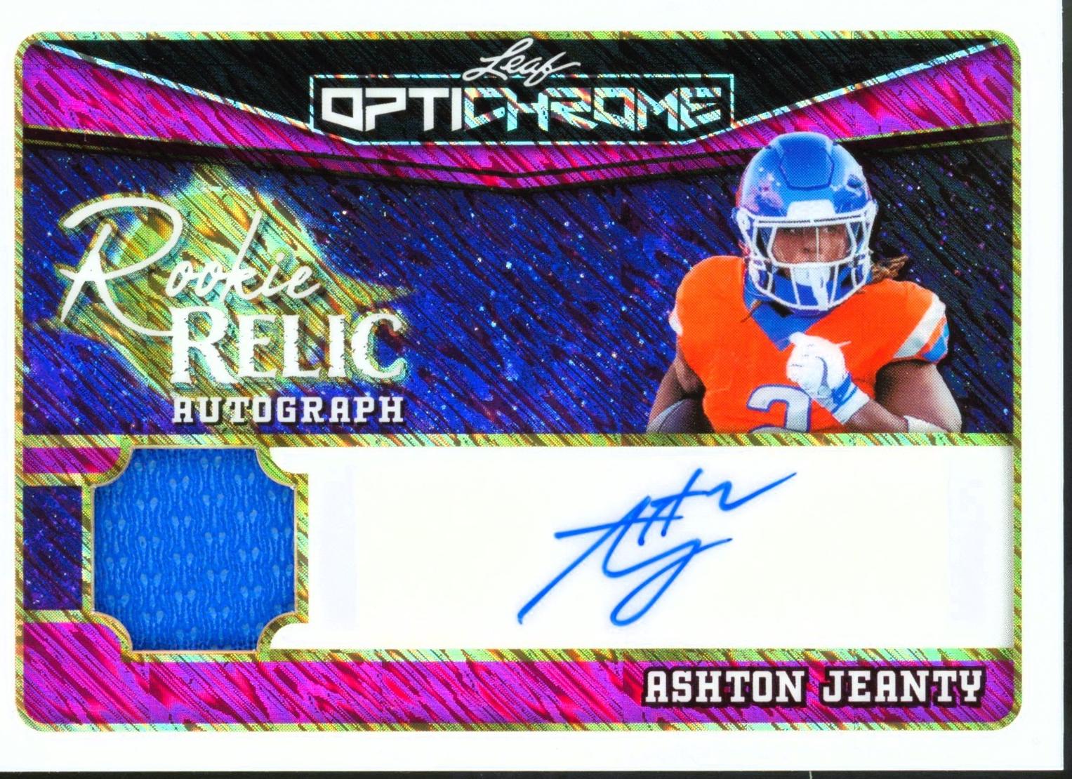 Ashton Jeanty [Shimmer Pink] #RA-AJ1