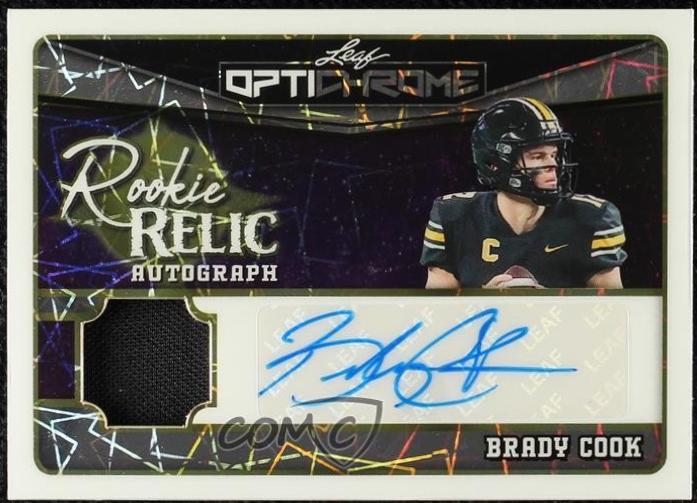 Brady Cook [Lazer Silver] #RA-BC1