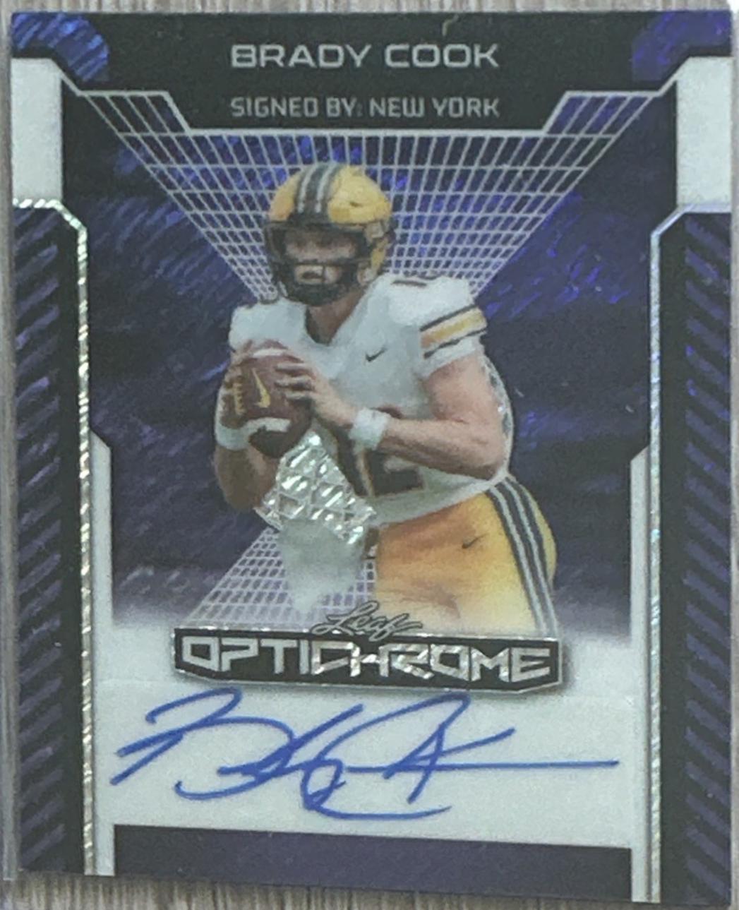 Brady Cook [Shimmer Purple] #RA-BC1