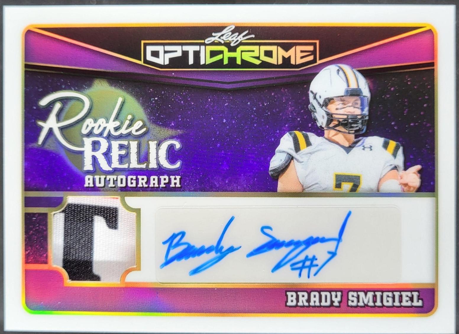 Brady Smigiel [Prismatic Purple] #RA-BS1