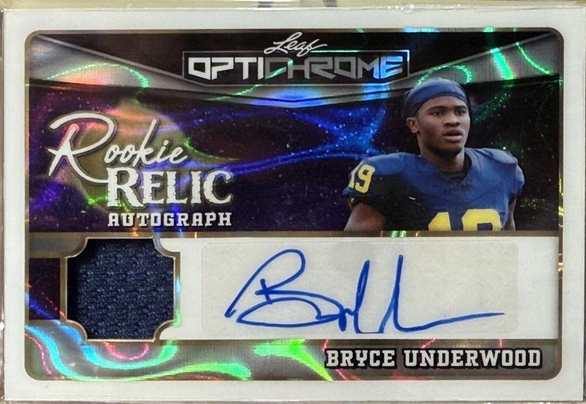Bryce Underwood [Lazer Silver] #RA-BU1