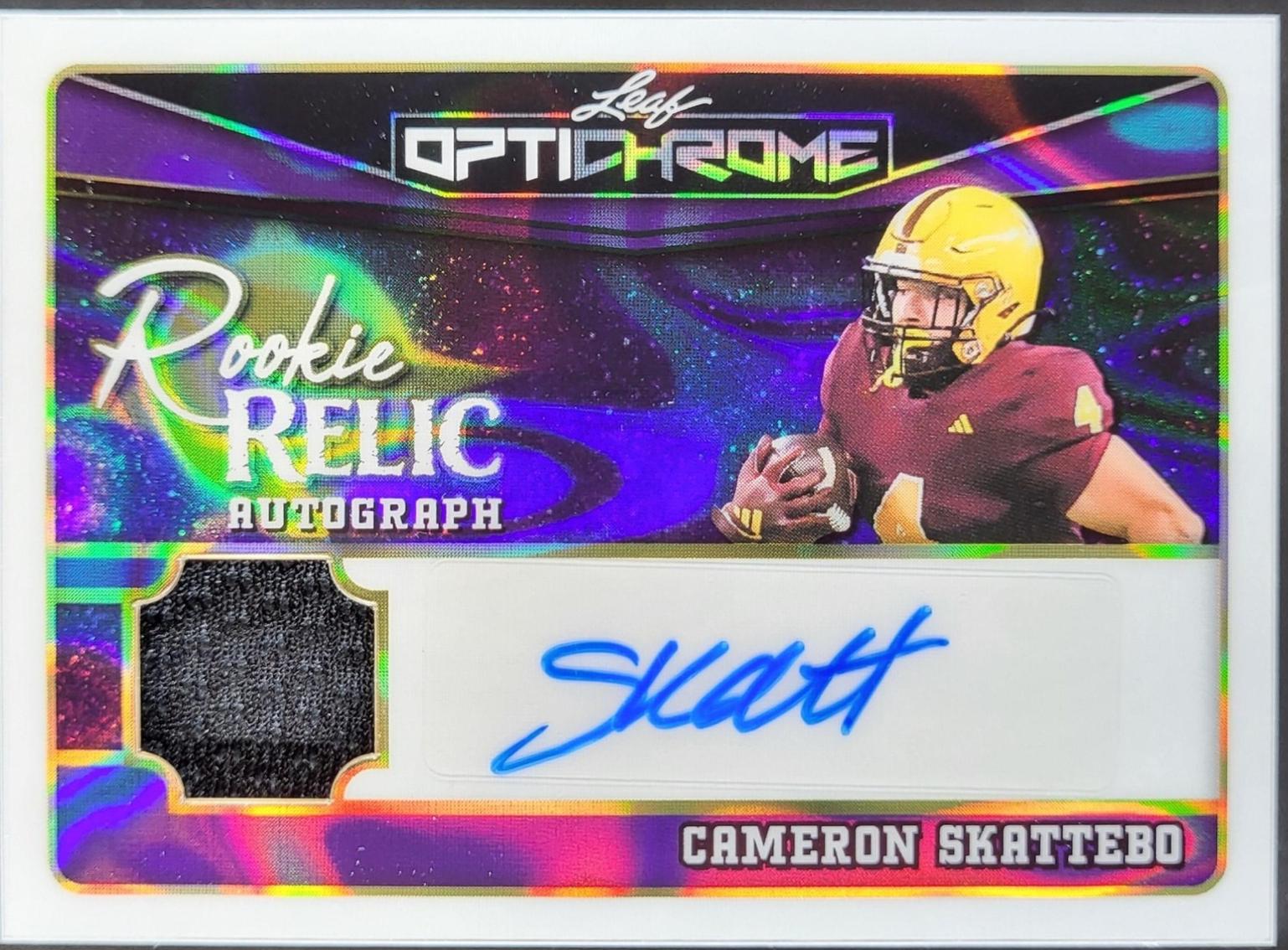 Cameron Skattebo [Lava Purple] #RA-CS1
