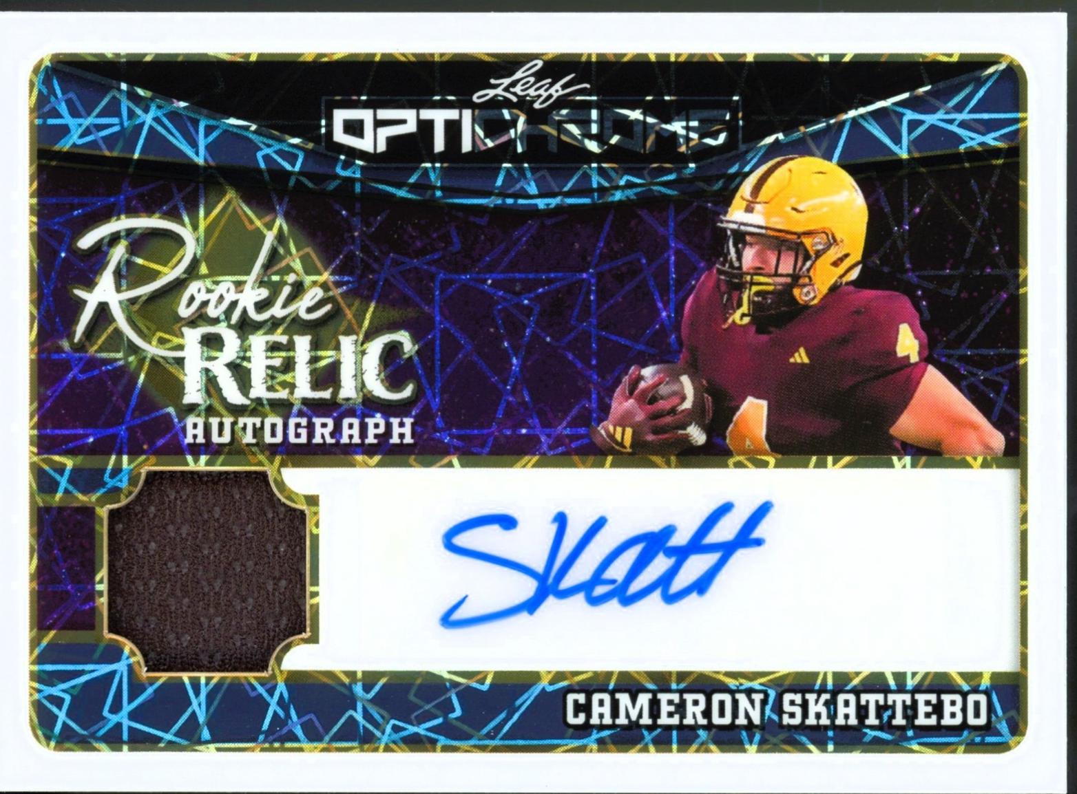 Cameron Skattebo [Lazer Silver] #RA-CS1