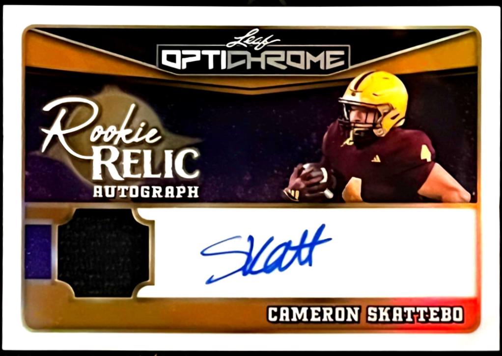 Cameron Skattebo [Prismatic Gold] #RA-CS1