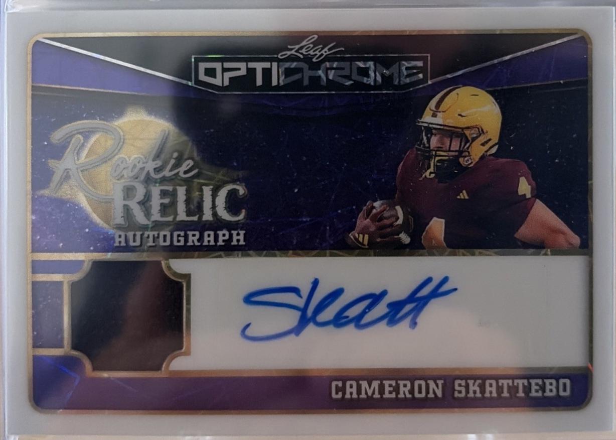 Cameron Skattebo [Prismatic Purple] #RA-CS1