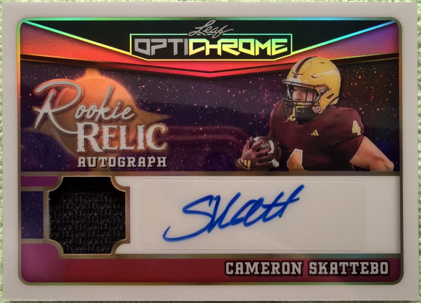 Cameron Skattebo [Shimmer Pink] #RA-CS1