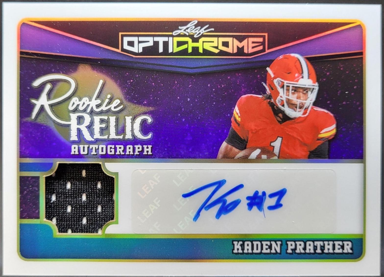Kaden Prather [Prismatic Blue] #RA-KP1