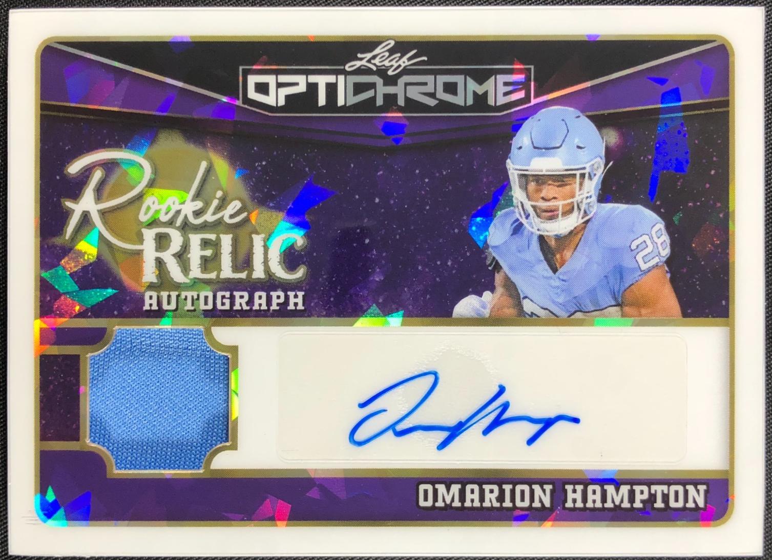 Omarion Hampton [Crystal Purple] #RA-OH1