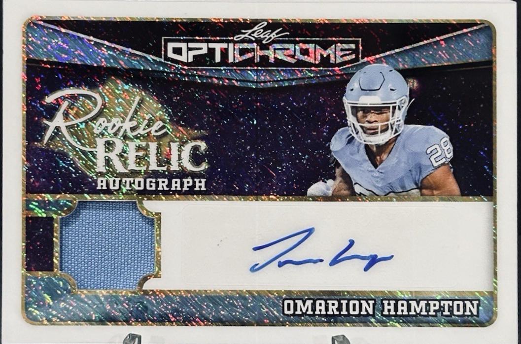 Omarion Hampton [Lazer Silver] #RA-OH1