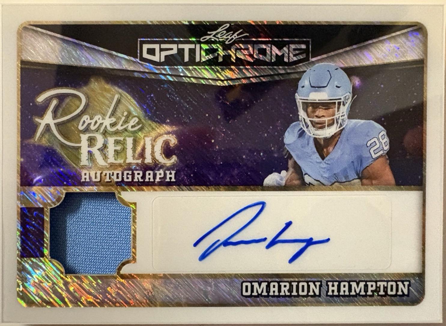 Omarion Hampton [Shimmer Silver] #RA-OH1