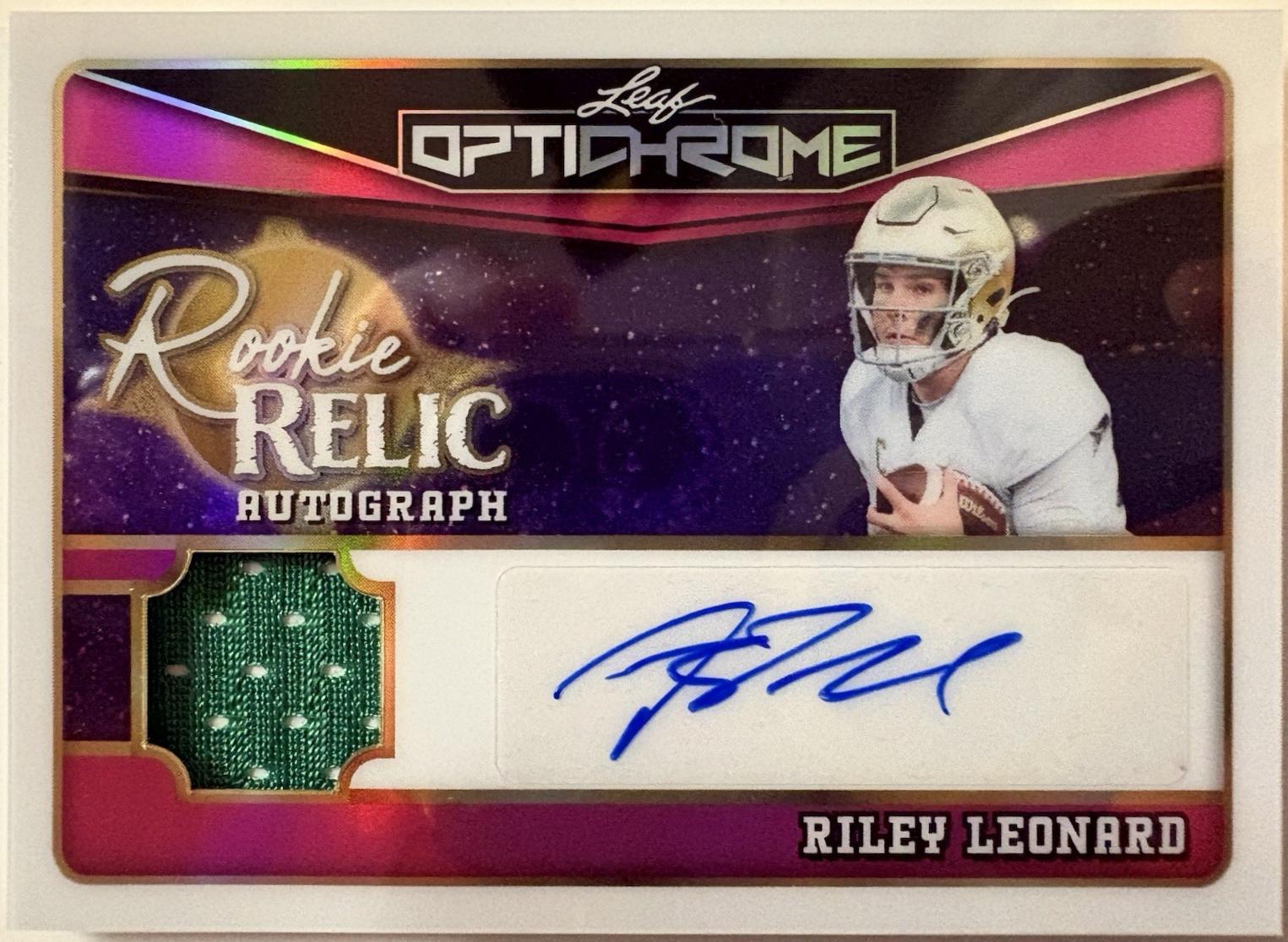 Riley Leonard [Prismatic Pink] #RA-RL2