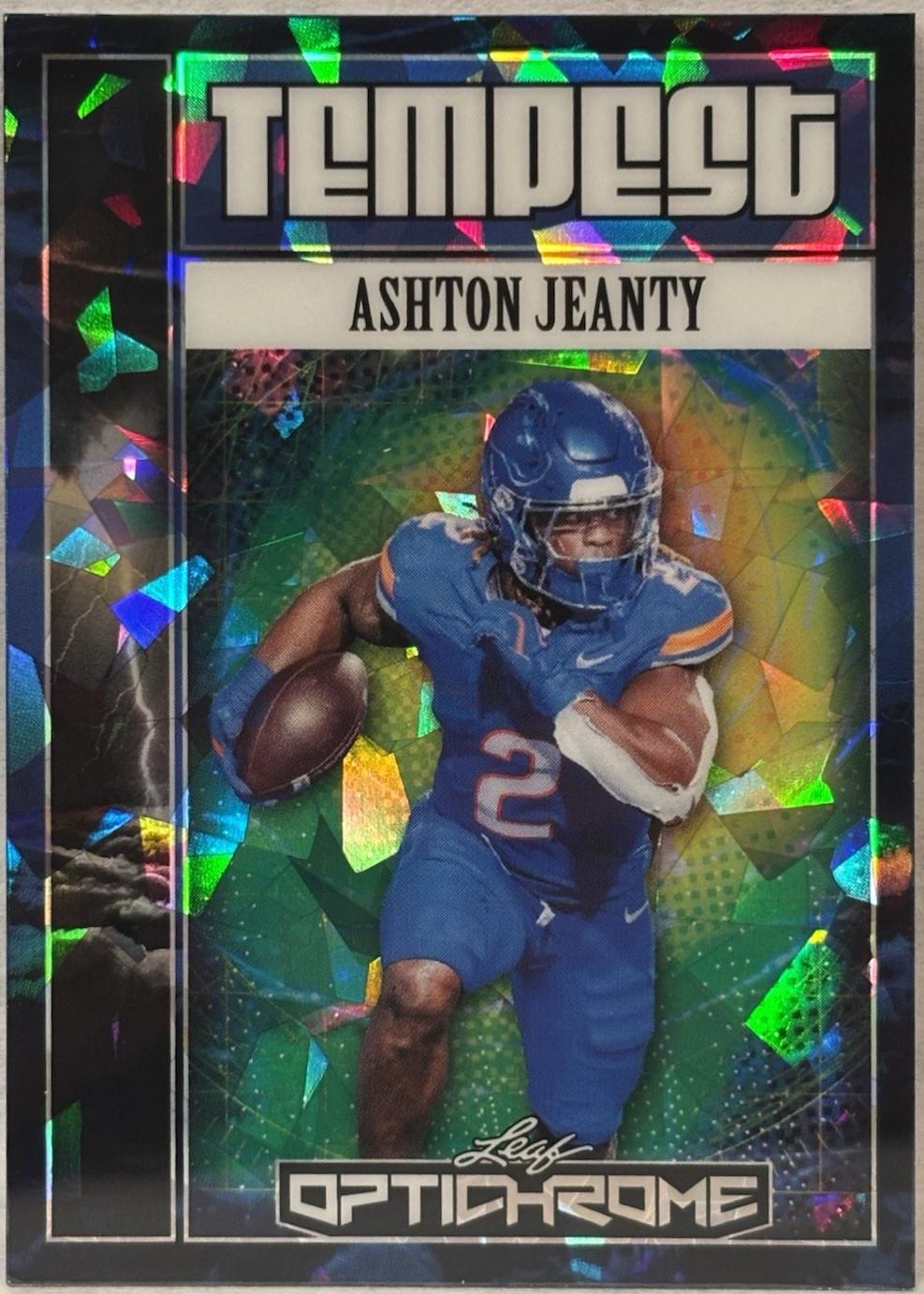 Ashton Jeanty [Crystal Blue] #TB-1