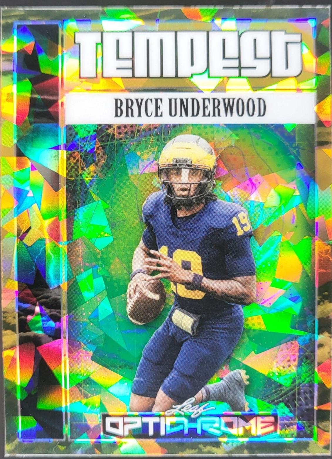 Bryce Underwood [Crystal Gold] #TB-4