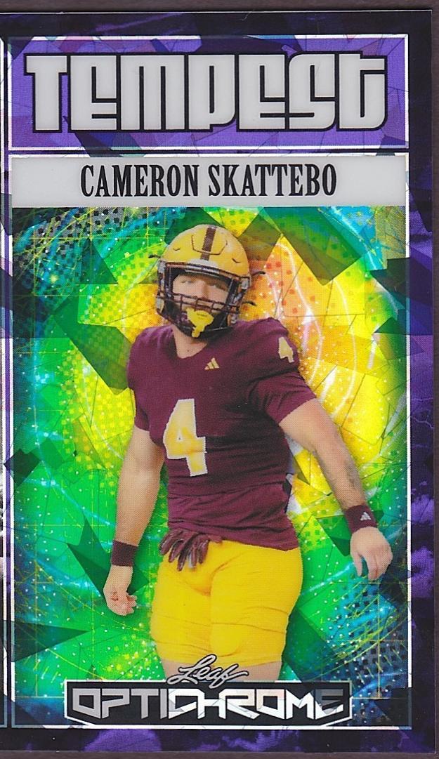 Cameron Skattebo [Crystal Purple] #TB-6