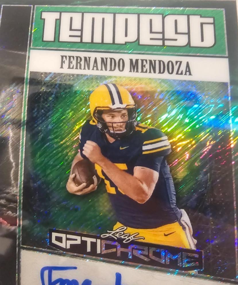 Fernando Mendoza [Shimmer Green] #TB-19