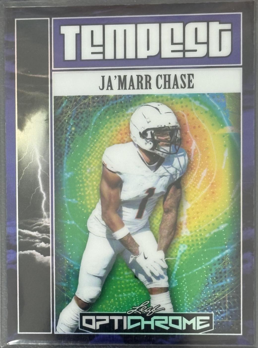 Ja'Marr Chase [Prismatic Silver] #TB-22