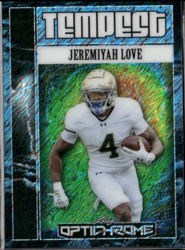 Jeremiyah Love [Shimmer Blue] #TB-27